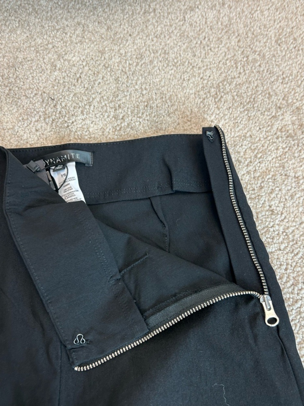 dynamite Christy super skinny jet black pants
NWT Sz S - Picture 8 of 10